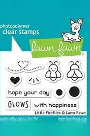 Lawn Fawn - little fireflies - clear stamp set - Design Creative Bling