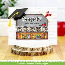 Load image into Gallery viewer, Lawn Fawn - woodland critter huggers graduation add-on - lawn cuts - Design Creative Bling
