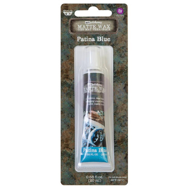 Prima - Finnabair - Art Alchemy - Matte Wax Paste -Patina Blue - Design Creative Bling