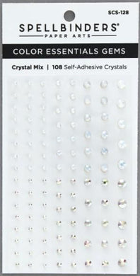 Spellbinders-Color Essentials Gems- Crystal Mix - Design Creative Bling