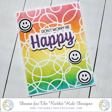 Charger l&#39;image dans la galerie, The Rabbit Hole Designs - Happy - Scripty Word with Shadow Layer Die Set
