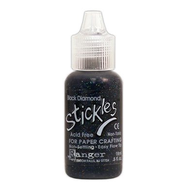 Ranger -Stickles- BLACK DIAMOND Glitter Glue - Design Creative Bling