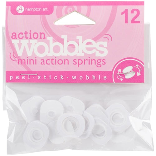 Hampton Art - Mini Action Wobble - 12 Pack - Design Creative Bling
