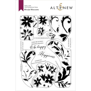 Altenew - Clear Stamp Set - Blissful Blossoms - Design Creative Bling