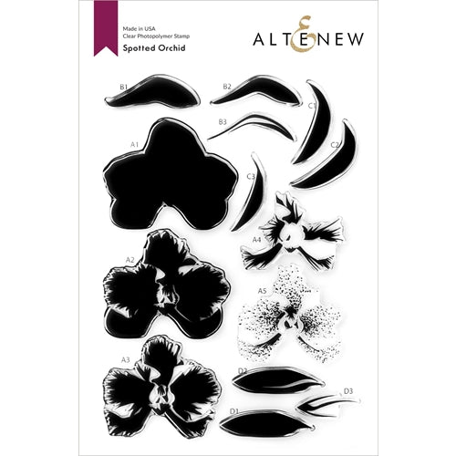 Altenew - Clear Stamp Set - Spotted Orchid