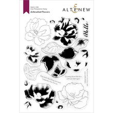 Charger l&#39;image dans la galerie, Altenew - Clear Stamp Set - Airbrushed Flowers
