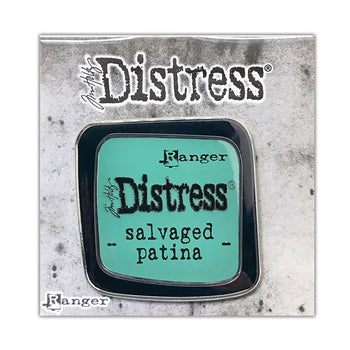 Tim Holtz -Distress Enamel Collector Pin - Salvaged Patina - Design Creative Bling