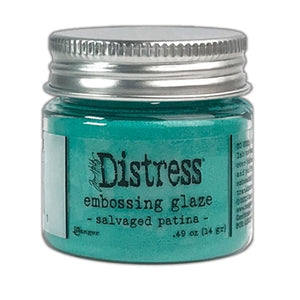 Tim Holtz® Distress Embossing Glaze Salvaged Patina (April 2021 New Color)