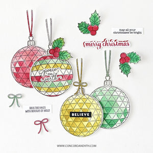 Concord & 9th -Dies- Yuletide Ornament - Design Creative Bling