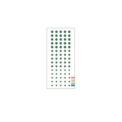 Concord and 9th-Enamel Dots-Evergreen