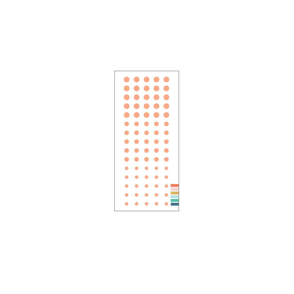 Concord and 9th-Enamel Dots-GrapeFruit