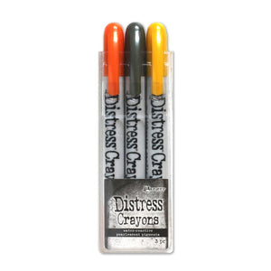 Ranger Ink - Tim Holtz - Distress Mica Crayons Halloween PEARL SET 1 - Design Creative Bling