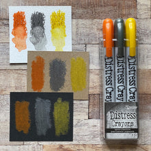 Cargar imagen en el visor de la galería, Ranger Ink - Tim Holtz - Distress Mica Crayons Halloween PEARL SET 1
