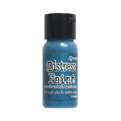 Tim Holtz Distress® Flip Top Paint Uncharted Mariner 1oz (June 2022 New Color) - Design Creative Bling