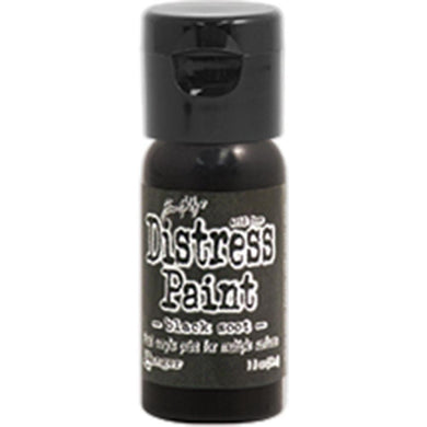 Ranger Ink - Tim Holtz - Distress Paint- Flip Top - Black Soot - Design Creative Bling