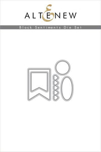 Altenew - Die Set - Block Sentiments - Design Creative Bling