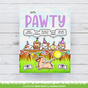 Lawn Fawn - simply celebrate critters add-on - clear stamp set - Design Creative Bling