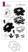 Charger l&#39;image dans la galerie, Altenew - Clear Stamp Set - Build A Flower-Hawaiian Coral Layering Stamp and Die
