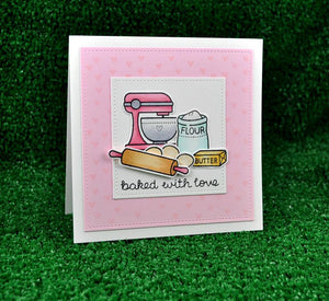 Lawn Fawn - Baked With Love - lawn cuts - Design Creative Bling
