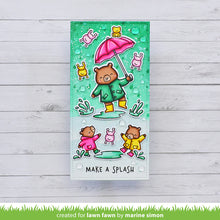 Lade das Bild in den Galerie-Viewer, Lawn Fawn - Clear photopolymer Stamps - Beary Rainy Day
