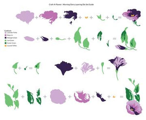 Altenew - Die Set - Craft-A-Flower: Morning Glory Layering Die Set - Design Creative Bling