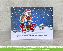 Load image into Gallery viewer, Lawn Fawn-Clear Stamps-Car Critters Christmas Add-on - Design Creative Bling
