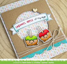 Load image into Gallery viewer, LAWN FAWN-Clear Stamp 3&quot; x 2&quot;- Caramel Apple - Design Creative Bling
