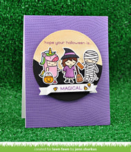 Cargar imagen en el visor de la galería, Lawn Fawn - Halloween - Costume Party - clear stamp set
