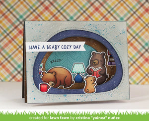 Lawn Fawn-Clear Stamps-Den Sweet Den