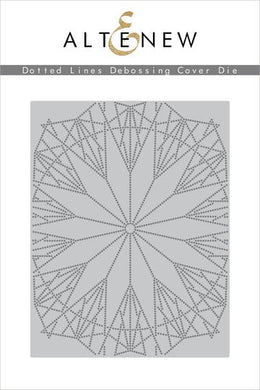 Altenew - Cover Die - Dotted Lines Debossing Cover Die - Design Creative Bling