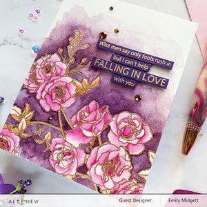 Altenew - Clear Stamp Set - Enchanted Roses