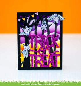 Lawn Fawn - fangtastic friends - clear stamp set