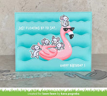 Load image into Gallery viewer, Lawn Fawn - stitched wavy backdrop: landscape - lawn cuts - Design Creative Bling
