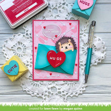 Load image into Gallery viewer, Lawn Fawn - Valentines - Lawn Cuts - Dies - Gift Card Heart Envelope
