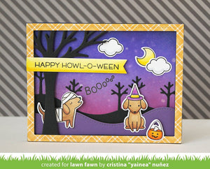 Lawn Fawn - Happy Howloween - clear stamp set