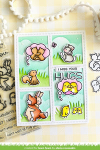 Lawn Fawn -Happy Hugs- clear stamp set