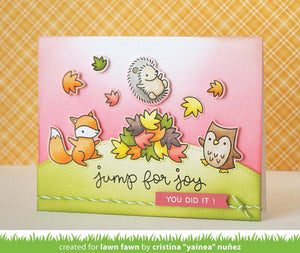 Lawn Fawn - Clear Photopolymer Stamps - Jump for Joy