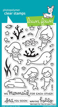 Lade das Bild in den Galerie-Viewer, Lawn Fawn - Clear Photopolymer Stamps - Mermaid For You
