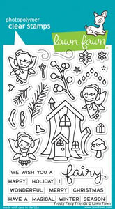 Lawn Fawn -   Frosty Fairy Friends- clear stamp set - Design Creative Bling