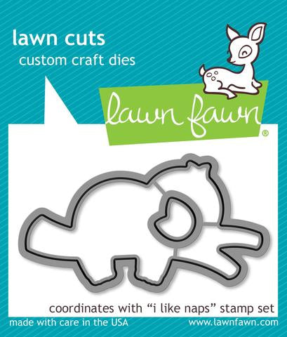 Lawn Fawn - I Like Naps - lawn cuts