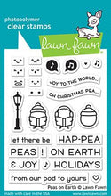 Load image into Gallery viewer, Lawn Fawn-Clear Stamps-Peas On Earth
