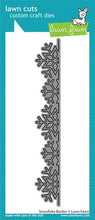 Load image into Gallery viewer, Lawn Fawn-Lawn Cuts-Dies-Snowflake Border Die - Design Creative Bling
