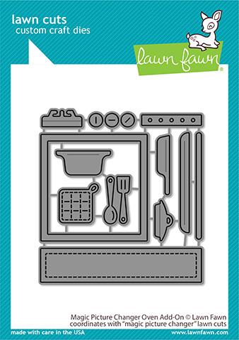 Lawn Fawn -Lawn Cuts-Dies-Magic Picture Changer Oven Add-on