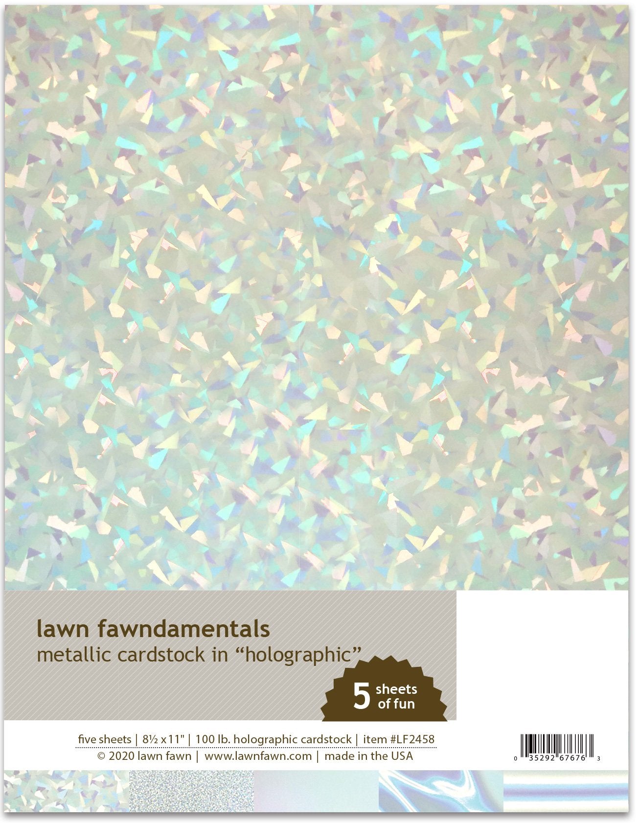 metallic cardstock - gold