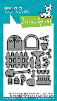 Lawn Fawn-Lawn Cuts-Dies-Build-A-House Spring Add-on - Design Creative Bling