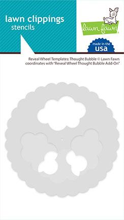 Lawn Fawn - Lawn Cuts - Reveal Wheel Templates - Thought Bubble