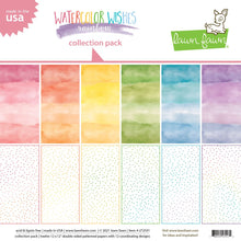 Load image into Gallery viewer, Lawn fawn - Watercolor Wishes collection pack - 12x12 - Design Creative Bling

