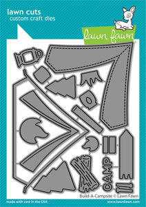 Lawn Fawn - Build-A-Campsite - lawn cuts - Design Creative Bling