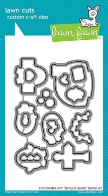 Lawn Fawn - Penguin Party - lawn cuts - Design Creative Bling