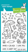 Lade das Bild in den Galerie-Viewer, Lawn Fawn - Clear photopolymer Stamps - Beary Rainy Day
